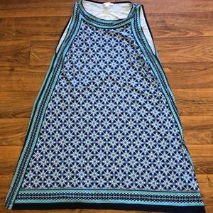 Sophie Max Womens Asymmetrical Sundress